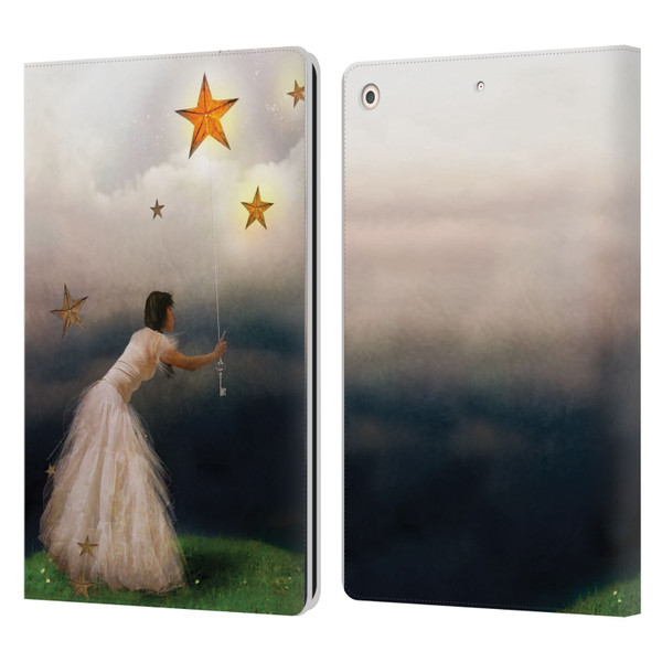 Jena DellaGrottaglia Assorted Star Catcher Leather Book Wallet Case Cover For Apple iPad 10.2 2019/2020/2021