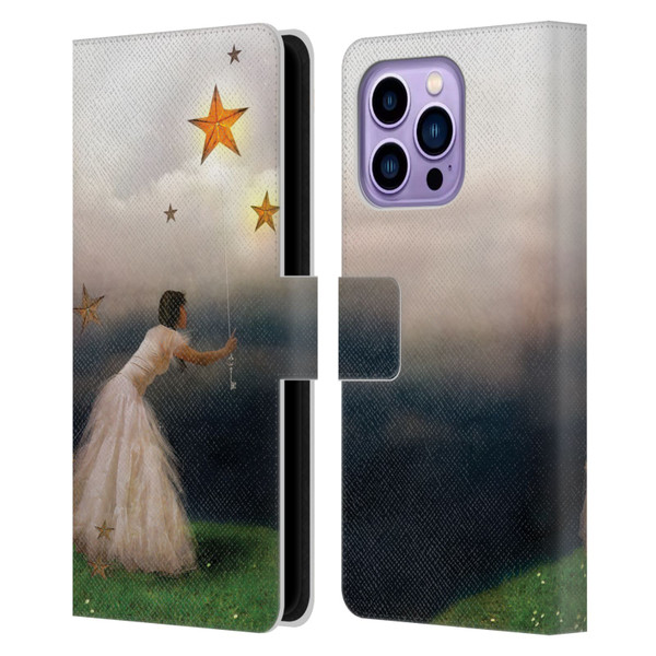 Jena DellaGrottaglia Assorted Star Catcher Leather Book Wallet Case Cover For Apple iPhone 14 Pro Max