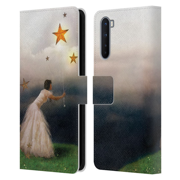 Jena DellaGrottaglia Assorted Star Catcher Leather Book Wallet Case Cover For OnePlus Nord 5G