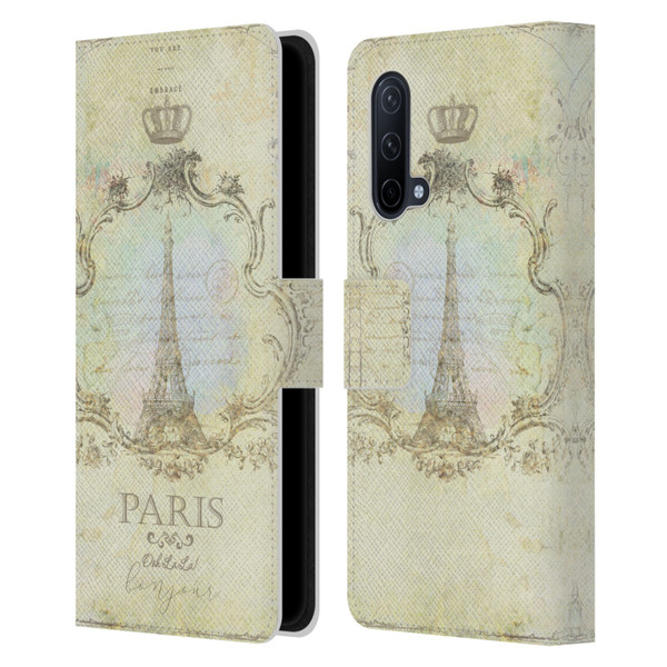 Jena DellaGrottaglia Assorted Paris My Embrace Leather Book Wallet Case Cover For OnePlus Nord CE 5G