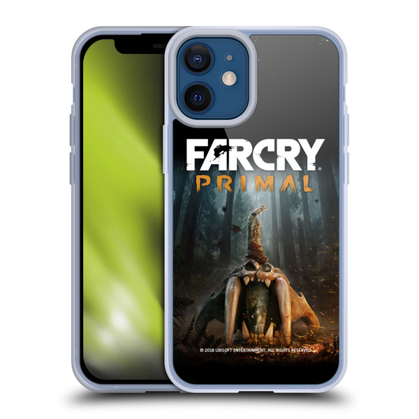 Far Cry Primal Key Art Skull II Soft Gel Case for Apple iPhone 12 Mini
