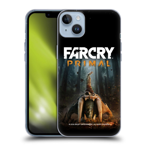 Far Cry Primal Key Art Skull II Soft Gel Case for Apple iPhone 14 Plus
