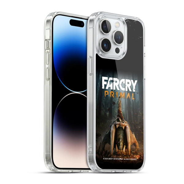 Far Cry Primal Key Art Skull II Soft Gel Case for Apple iPhone 14 Pro Max & MagSafe
