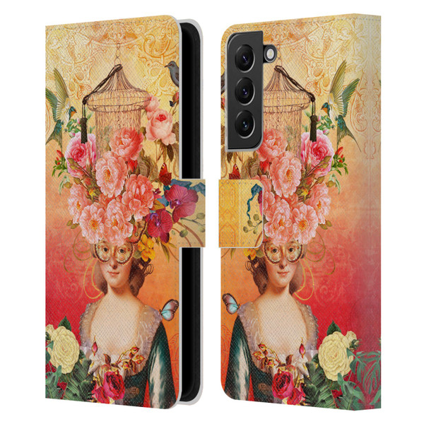 Jena DellaGrottaglia Assorted Put A Bird On It Leather Book Wallet Case Cover For Samsung Galaxy S22+ 5G