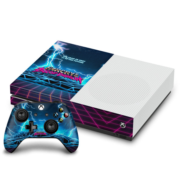Far Cry 3 Blood Dragon Key Art Logo Vinyl Sticker Skin Decal Cover for Microsoft One S Console & Controller