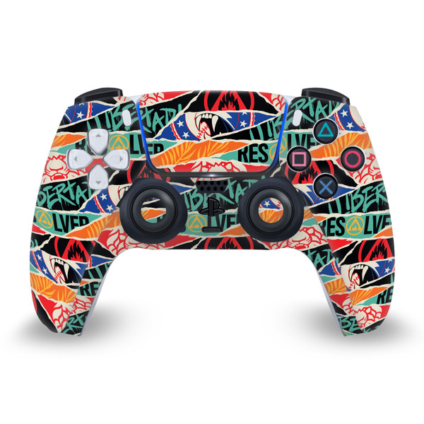 Far Cry 6 Graphics Pattern Vinyl Sticker Skin Decal Cover for Sony PS5 Sony DualSense Controller