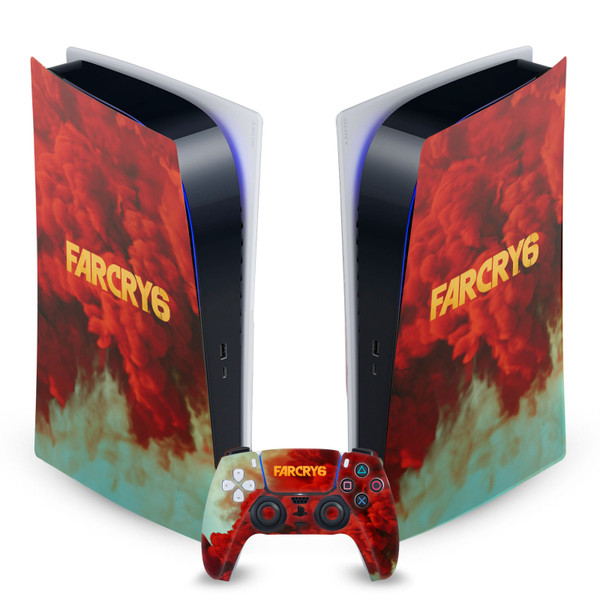 Far Cry 6 Graphics Logo Vinyl Sticker Skin Decal Cover for Sony PS5 Digital Edition Bundle