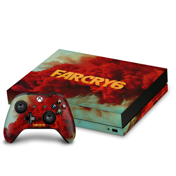 Far Cry 6 Graphics Logo Vinyl Sticker Skin Decal Cover for Microsoft Xbox One X Bundle