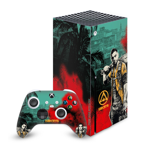 Far Cry 6 Graphics Male Dani Vinyl Sticker Skin Decal Cover for Microsoft Series X Console & Controller