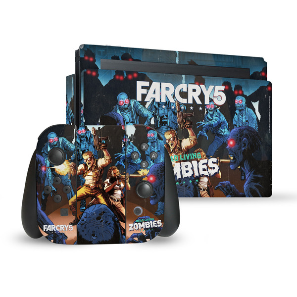 Far Cry Key Art Dead Living Zombies Vinyl Sticker Skin Decal Cover for Nintendo Switch Bundle