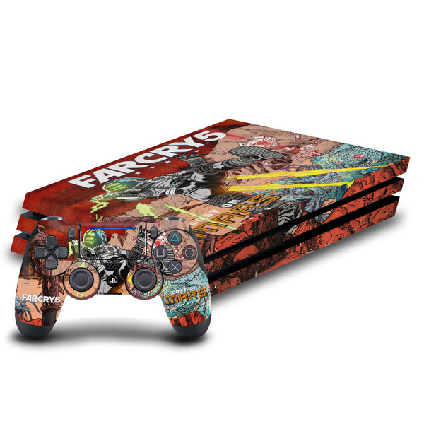 Far Cry Key Art Lost On Mars Vinyl Sticker Skin Decal Cover for Sony PS4 Pro Bundle