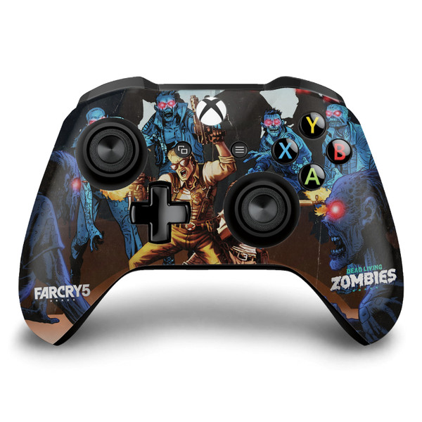 Far Cry Key Art Dead Living Zombies Vinyl Sticker Skin Decal Cover for Microsoft Xbox One S / X Controller