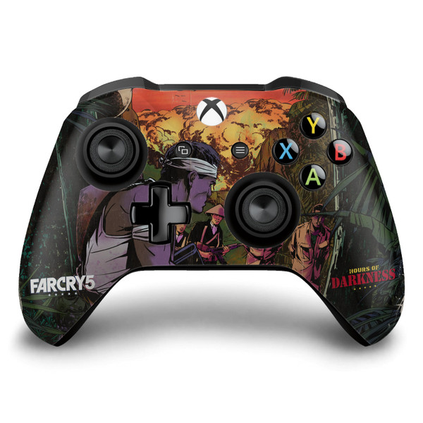 Far Cry Key Art Hour Of Darkness Vinyl Sticker Skin Decal Cover for Microsoft Xbox One S / X Controller