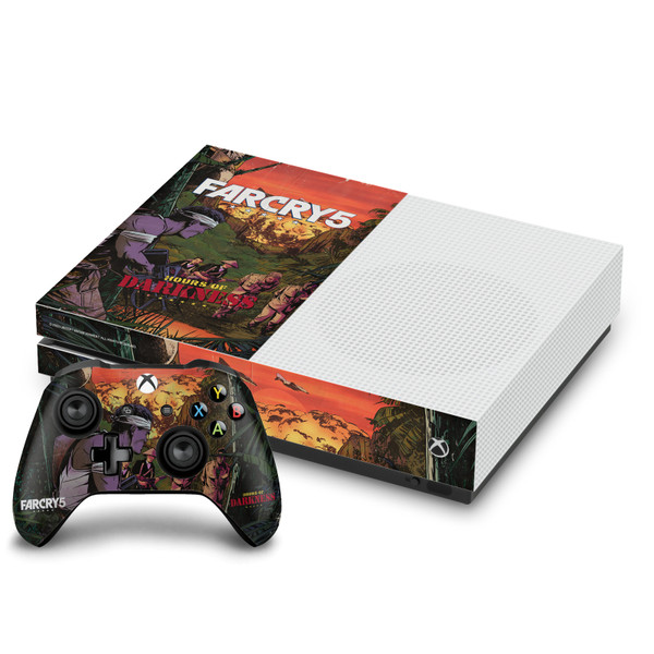 Far Cry Key Art Hour Of Darkness Vinyl Sticker Skin Decal Cover for Microsoft One S Console & Controller