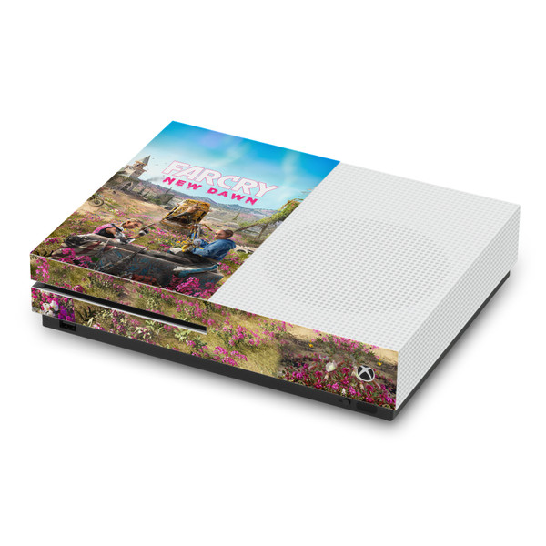 Far Cry New Dawn Key Art Twins Couch Vinyl Sticker Skin Decal Cover for Microsoft Xbox One S Console