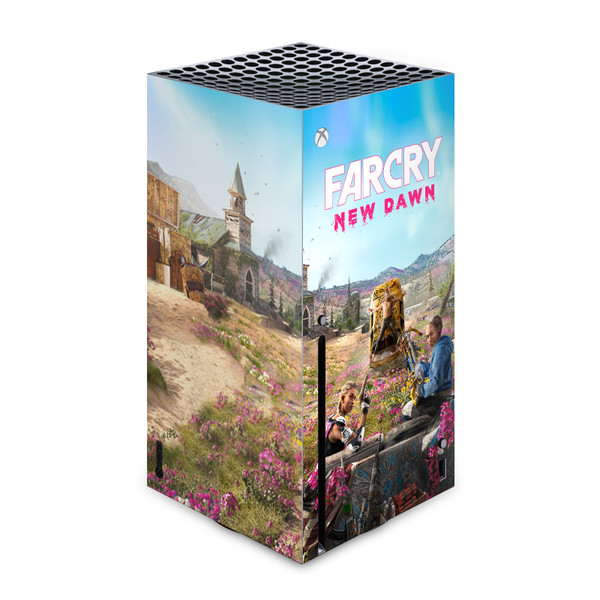 Far Cry New Dawn Key Art Twins Couch Vinyl Sticker Skin Decal Cover for Microsoft Xbox Series X