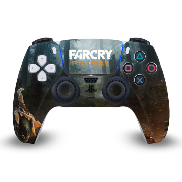 Far Cry Primal Key Art Skull II Vinyl Sticker Skin Decal Cover for Sony PS5 Sony DualSense Controller