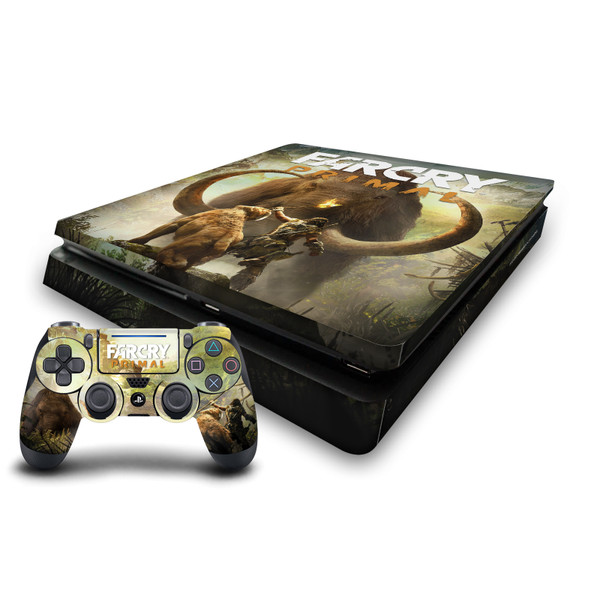 Far Cry Primal Key Art Pack Shot Vinyl Sticker Skin Decal Cover for Sony PS4 Slim Console & Controller