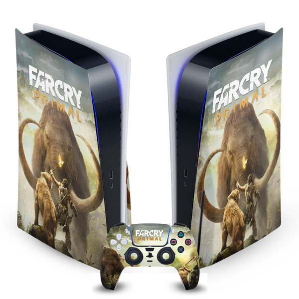 Far Cry Primal Key Art Pack Shot Vinyl Sticker Skin Decal Cover for Sony PS5 Disc Edition Bundle