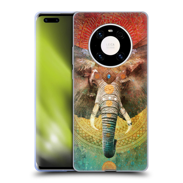 Jena DellaGrottaglia Animals Elephant Soft Gel Case for Huawei Mate 40 Pro 5G