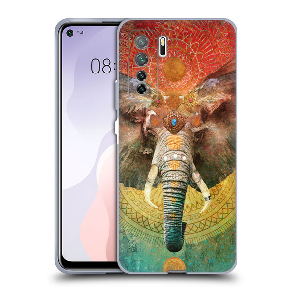 Jena DellaGrottaglia Animals Elephant Soft Gel Case for Huawei Nova 7 SE/P40 Lite 5G