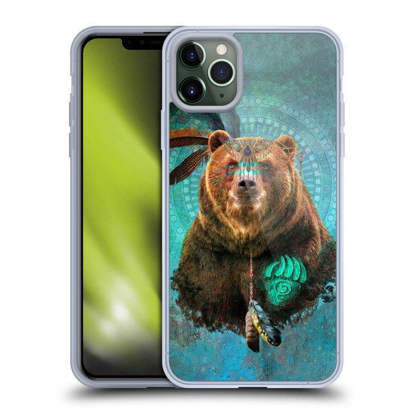 Jena DellaGrottaglia Animals Bear Soft Gel Case for Apple iPhone 11 Pro Max