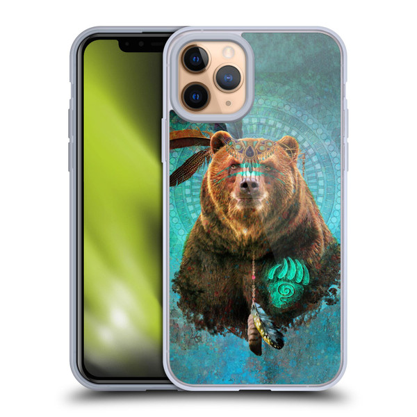 Jena DellaGrottaglia Animals Bear Soft Gel Case for Apple iPhone 11 Pro