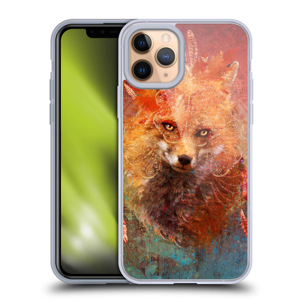 Jena DellaGrottaglia Animals Fox Soft Gel Case for Apple iPhone 11 Pro