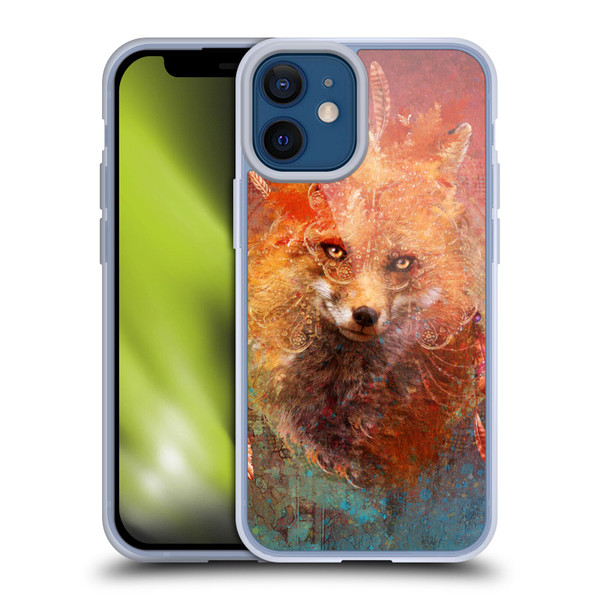 Jena DellaGrottaglia Animals Fox Soft Gel Case for Apple iPhone 12 Mini