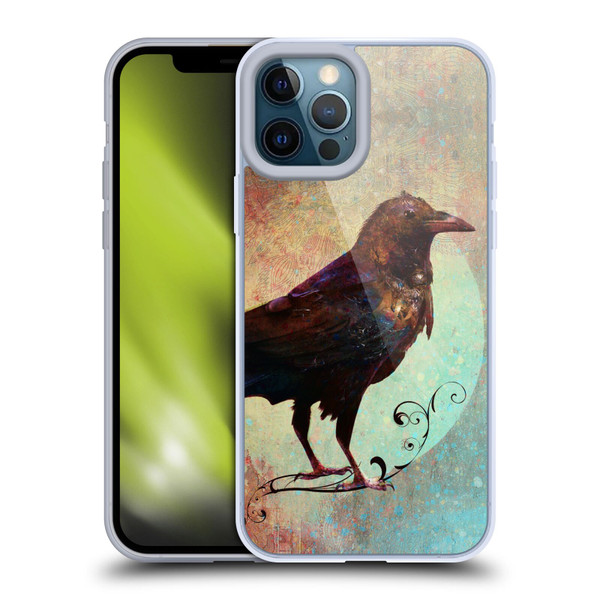 Jena DellaGrottaglia Animals Crow Soft Gel Case for Apple iPhone 12 Pro Max