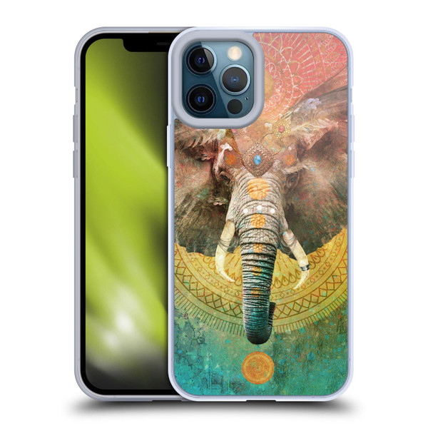 Jena DellaGrottaglia Animals Elephant Soft Gel Case for Apple iPhone 12 Pro Max
