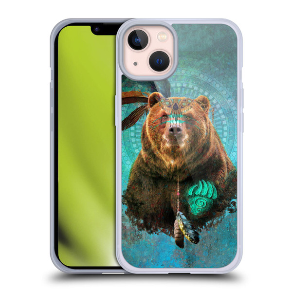 Jena DellaGrottaglia Animals Bear Soft Gel Case for Apple iPhone 13