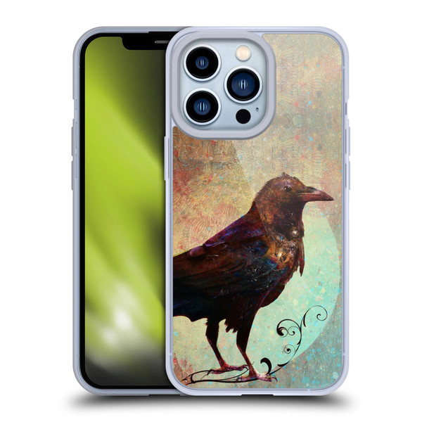 Jena DellaGrottaglia Animals Crow Soft Gel Case for Apple iPhone 13 Pro & MagSafe