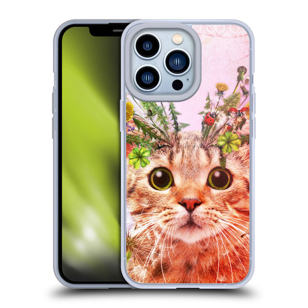 Jena DellaGrottaglia Animals Kitty Soft Gel Case for Apple iPhone 13 Pro