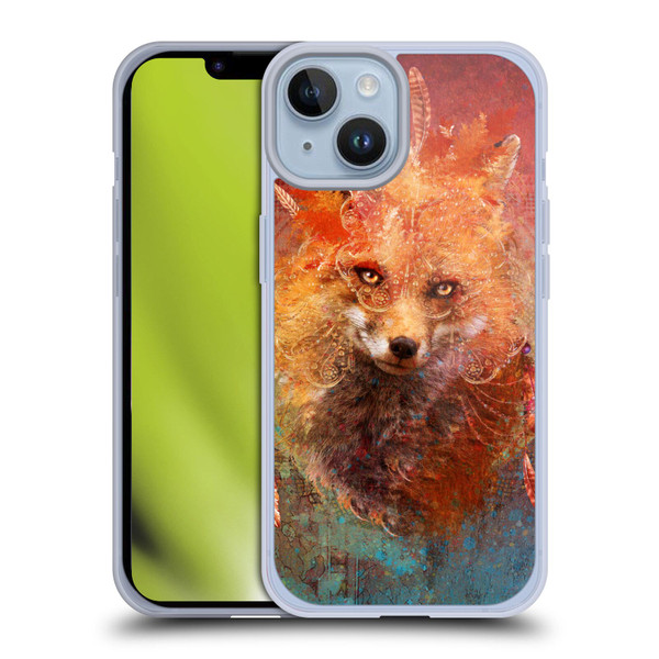 Jena DellaGrottaglia Animals Fox Soft Gel Case for Apple iPhone 14