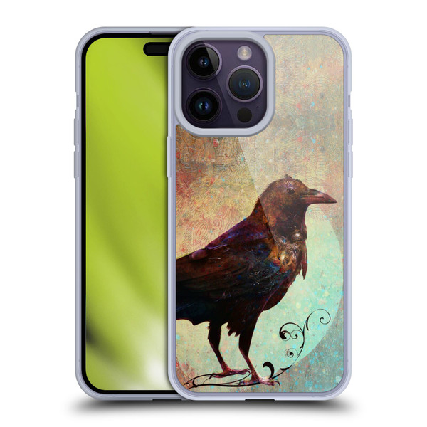 Jena DellaGrottaglia Animals Crow Soft Gel Case for Apple iPhone 14 Pro Max