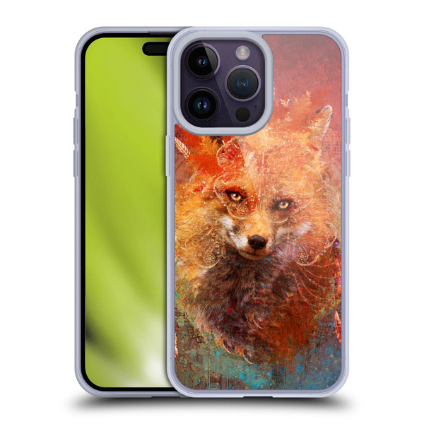 Jena DellaGrottaglia Animals Fox Soft Gel Case for Apple iPhone 14 Pro Max