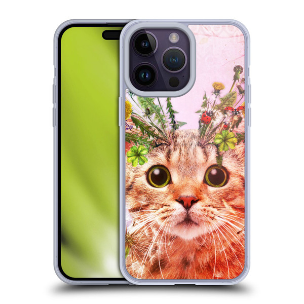 Jena DellaGrottaglia Animals Kitty Soft Gel Case for Apple iPhone 14 Pro Max & MagSafe