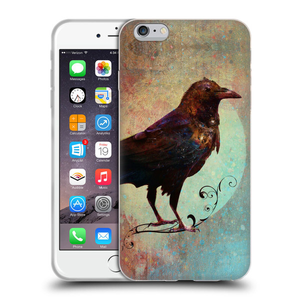 Jena DellaGrottaglia Animals Crow Soft Gel Case for Apple iPhone 6 Plus / iPhone 6s Plus