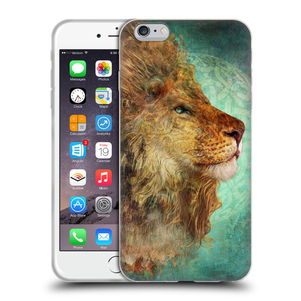 Jena DellaGrottaglia Animals Lion Soft Gel Case for Apple iPhone 6 Plus / iPhone 6s Plus