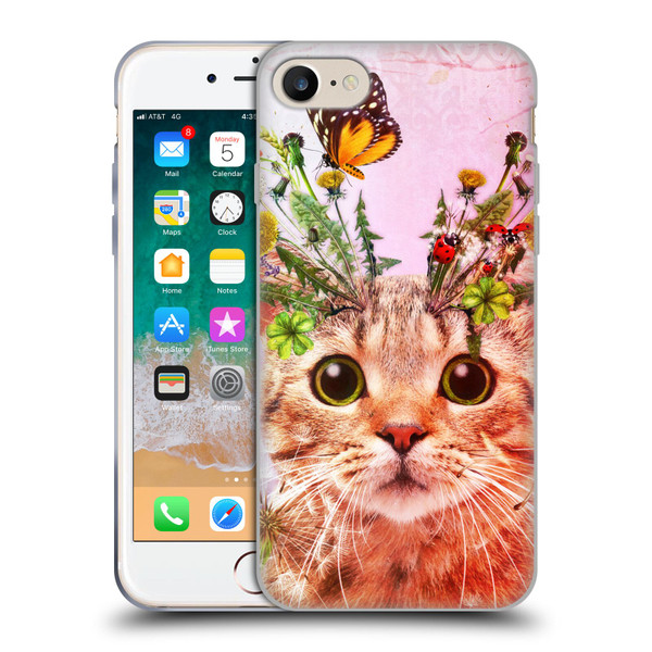Jena DellaGrottaglia Animals Kitty Soft Gel Case for Apple iPhone 7 / 8 / SE 2020 & 2022