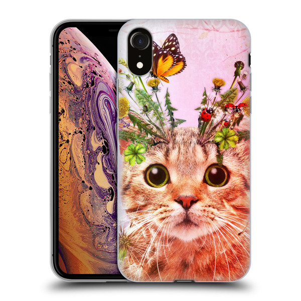 Jena DellaGrottaglia Animals Kitty Soft Gel Case for Apple iPhone XR