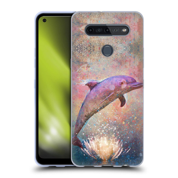 Jena DellaGrottaglia Animals Dolphin Soft Gel Case for LG K51S