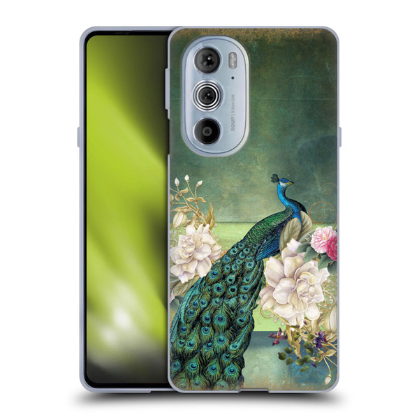 Jena DellaGrottaglia Animals Peacock Soft Gel Case for Motorola Edge X30