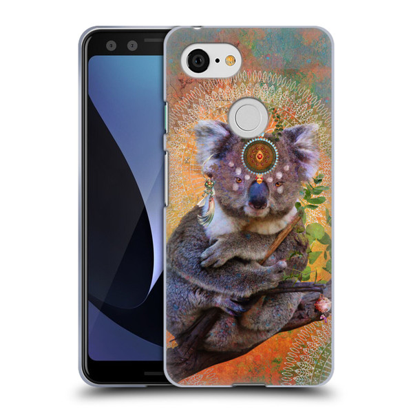 Jena DellaGrottaglia Animals Koala Soft Gel Case for Google Pixel 3