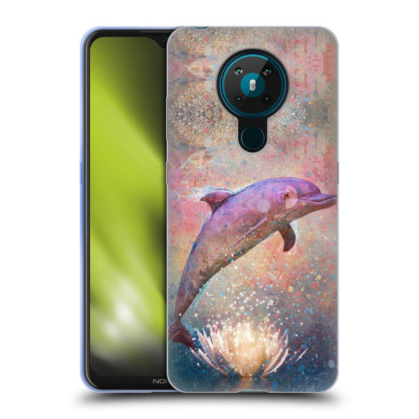 Jena DellaGrottaglia Animals Dolphin Soft Gel Case for Nokia 5.3