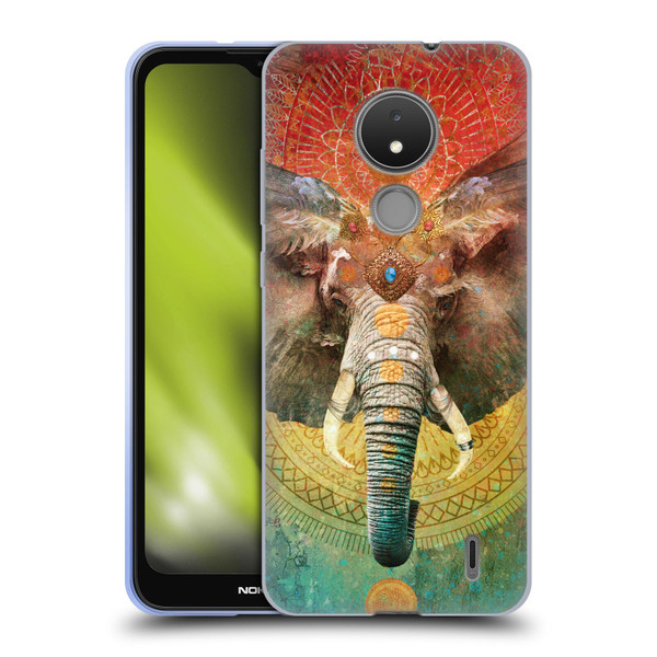 Jena DellaGrottaglia Animals Elephant Soft Gel Case for Nokia C21