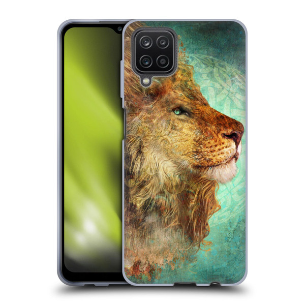 Jena DellaGrottaglia Animals Lion Soft Gel Case for Samsung Galaxy A12 (2020)