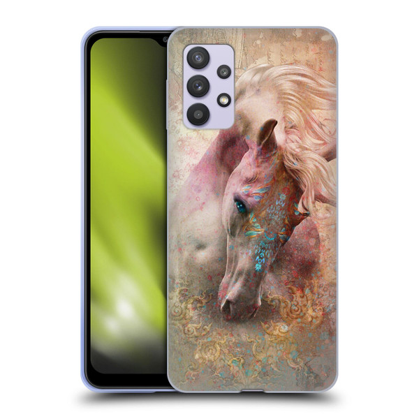 Jena DellaGrottaglia Animals Horse Soft Gel Case for Samsung Galaxy A32 5G / M32 5G (2021)