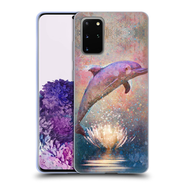 Jena DellaGrottaglia Animals Dolphin Soft Gel Case for Samsung Galaxy S20+ / S20+ 5G